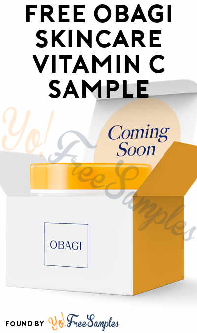 FREE Obagi Skincare Vitamin C Sample
