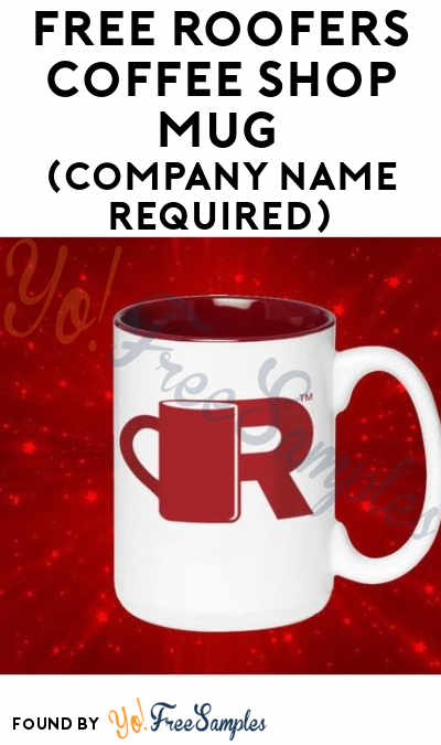 FREE Roofers Coffee Shop Mug (Company Name Required)