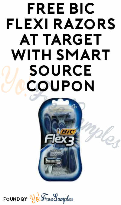 TODAY: FREE BIC Flexi Disposable Razors at Target (March 18th Only + Adobe Reader Required)
