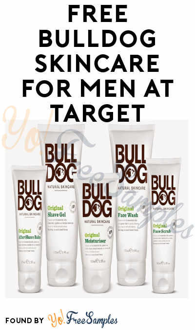 FREE Bulldog Skincare for Men at Target (Ibotta + Cartwheel Required)