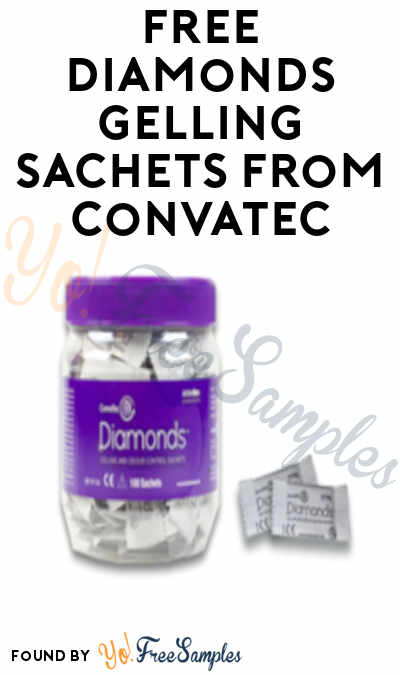 FREE Diamonds Gelling Sachets from ConvaTec