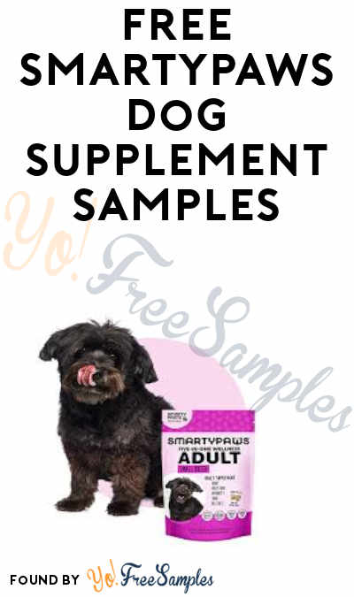 FREE SmartyPaws Dog Supplement Samples (New Samples Every Day)