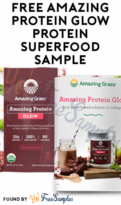 FREE Amazing Protein Glow Protein Superfood Sample