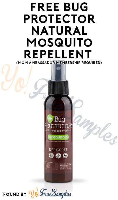 FREE Bug Protector Natural Mosquito Repellent (Mom Ambassador Membership Required)