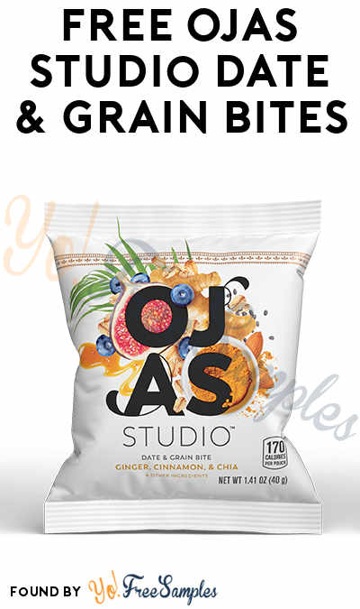 FREE Ojas Studio Date & Grain Bites From Sampler Media Network