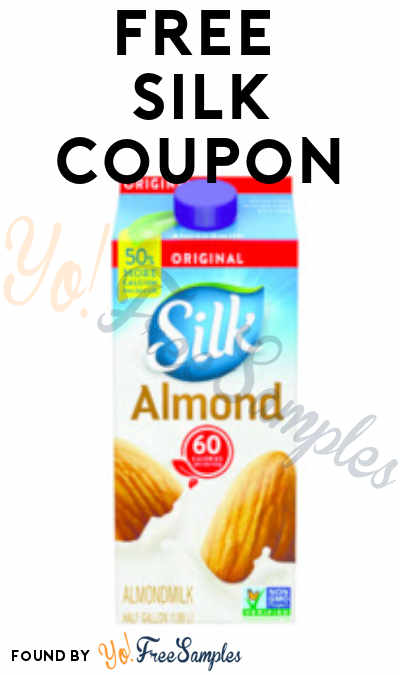 FREE Silk Full-Size Product Coupon From ViewPoints (Must Apply)