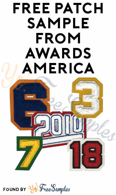 FREE Patch Sample from Awards America