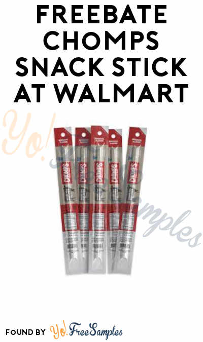 FREEBATE Chomps Snack Stick at Walmart (Ibotta Required)