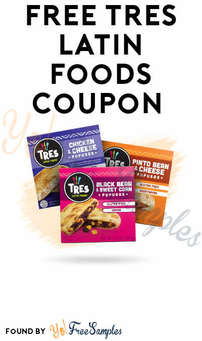 FREE Tres Latin Foods Product Coupon