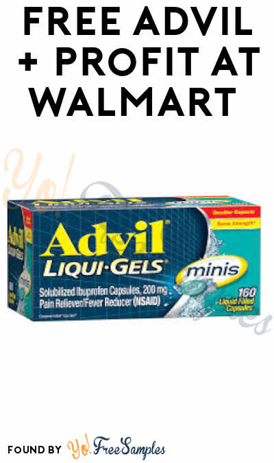 FREE Advil + Profit at Walmart (SavingStar Required)