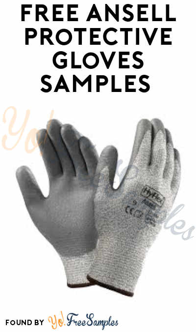 FREE Ansell Protective Gloves Sample (Company Name Required)