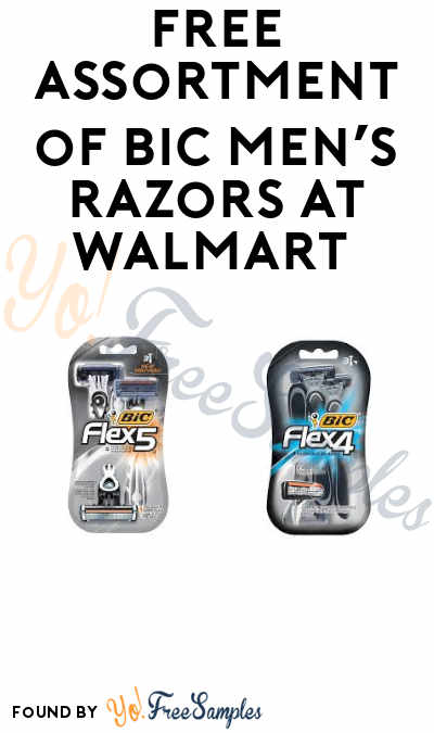 FREE Assortment of Bic Men’s Razors at Walmart (Ibotta, Coupon + Adobe Reader Required)