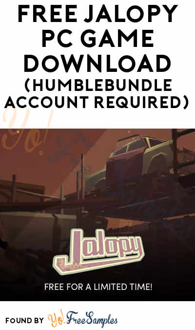 FREE Jalopy PC Game Download (HumbleBundle Account Required)
