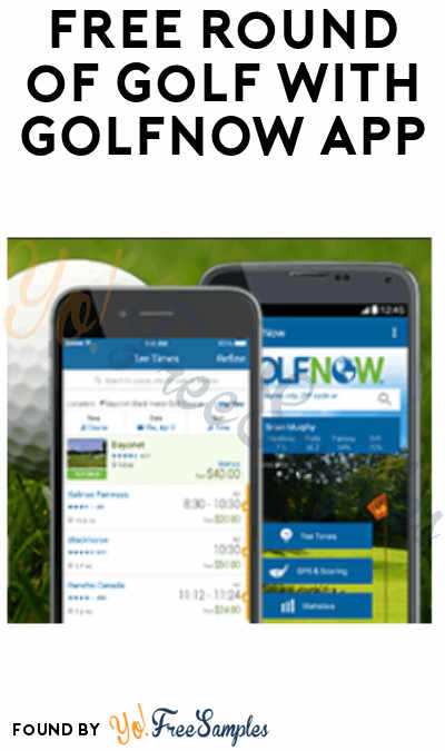 FREE Round of Golf with GOLFNOW App (Code Required)