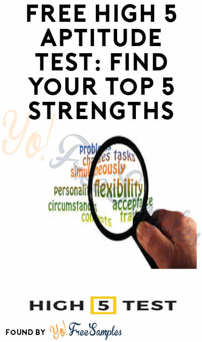 FREE High 5 Aptitude Test: Find Your Top 5 Strengths