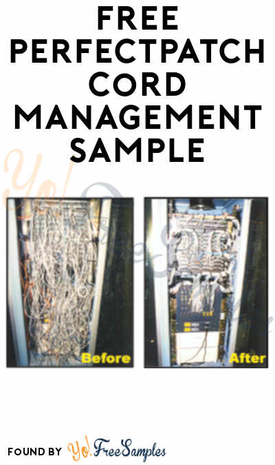 FREE PerfectPatch Cord Management Sample (Company Name Required)