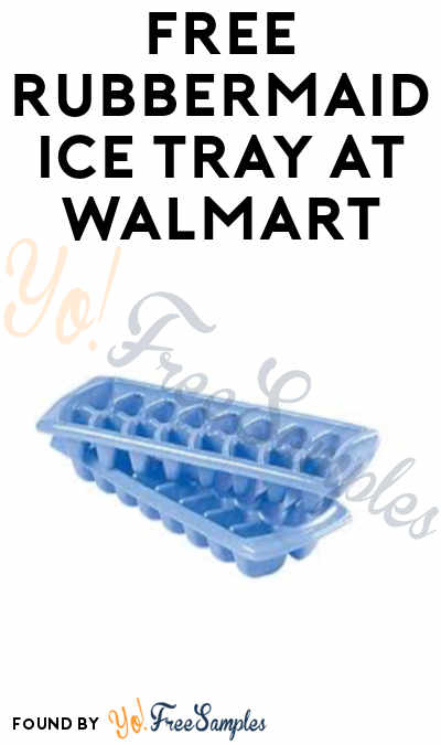 FREE Rubbermaid Ice Tray at Walmart (Ibotta, Coupon + Adobe Reader Required)