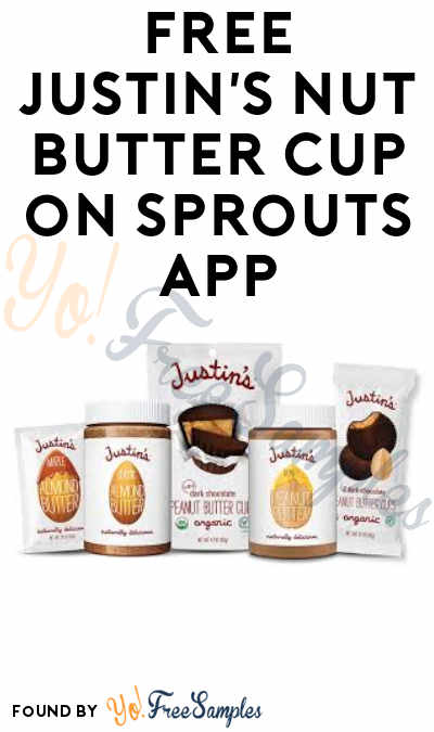 FREE Justin’s Nut Butter Cup on Sprouts App