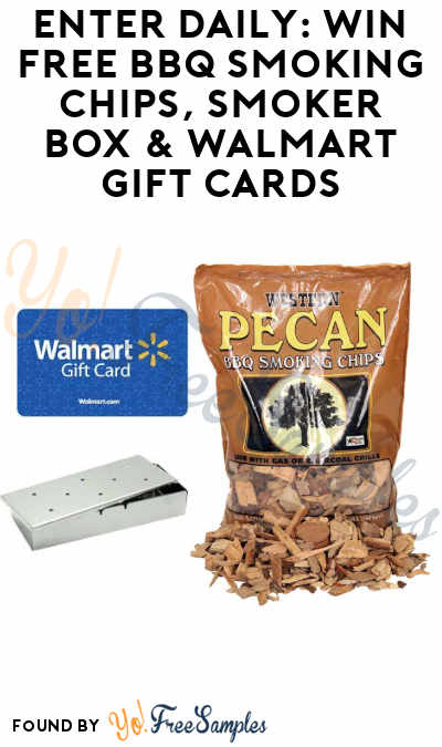 Enter Daily: Win FREE BBQ Smoking Chips, Smoker Box & Walmart Gift Cards in Duraflame Western BBQ Instant Wins