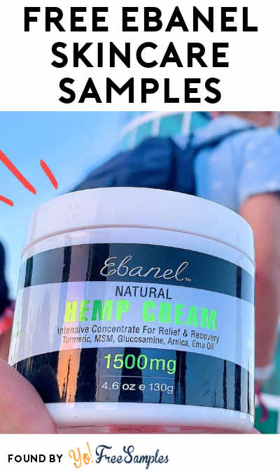 FREE Ebanel Skincare Samples (Instagram Required)