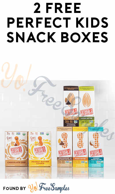 FREE Perfect Kids Snack Boxes