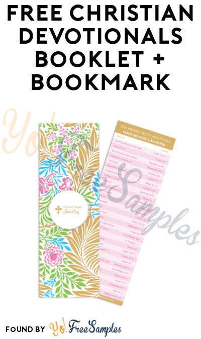 FREE Christian Devotionals Booklet & Bookmark