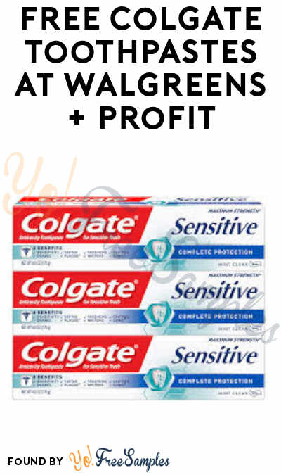 FREE Colgate Toothpastes at Walgreens + Profit (Ibotta Required)