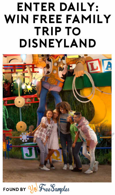 Enter Daily: Win FREE All-Inclusive Family Trip to Disneyland