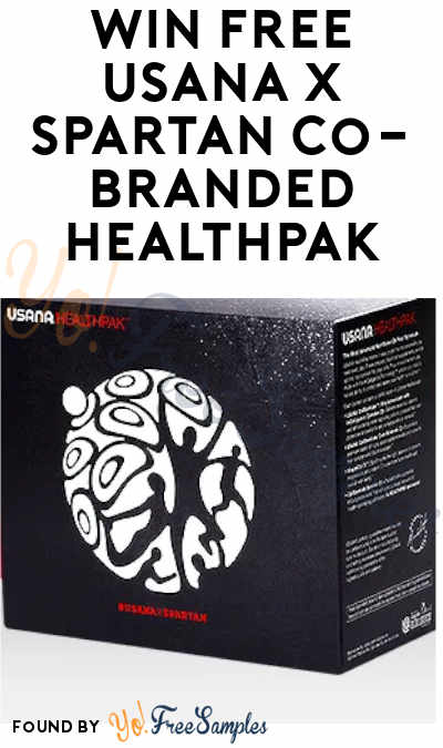 Win FREE USANA X Spartan Co-branded HealthPak