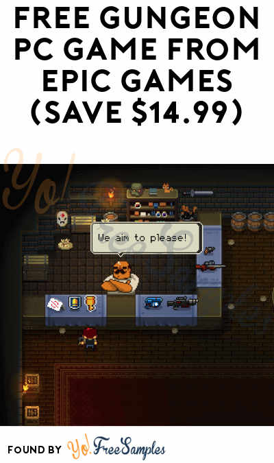 FREE Enter the Gungeon PC Game from Epic Games (Save $14.99)