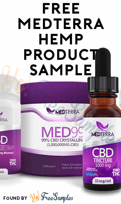 Possible FREE Medterra Hemp Product Sample