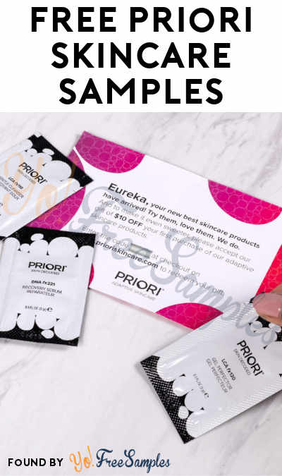 FREE Priori Skincare Samples