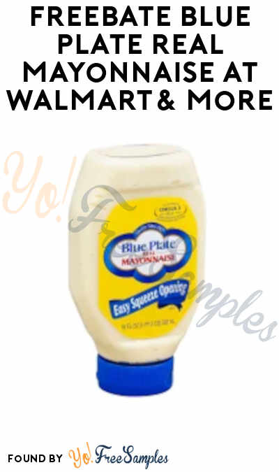 FREEBATE Blue Plate Real Mayonnaise at Walmart, Target, Kroger & More (Ibotta Required)