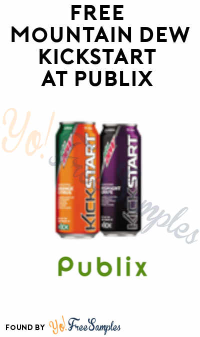 FREE Mountain Dew Kickstart at Publix (Account Required)