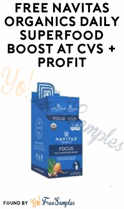 FREE Navitas Organics Daily Superfood Boost at CVS + Profit (Ibotta Required)