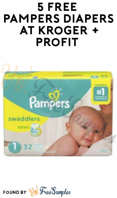 5 FREE Pampers Diapers at Kroger + Profit (Account, Coupons & Ibotta Required)