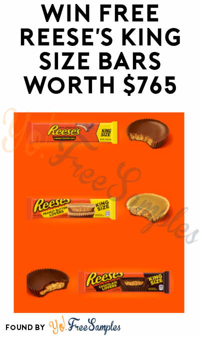 Enter Daily: Win FREE Reese’s King Size Bars Worth $765