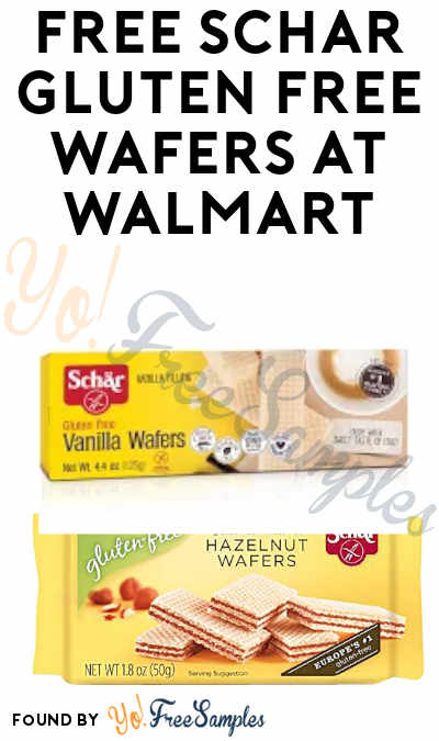 FREE Schar Gluten Free Wafers at Walmart (In-Stores Only)