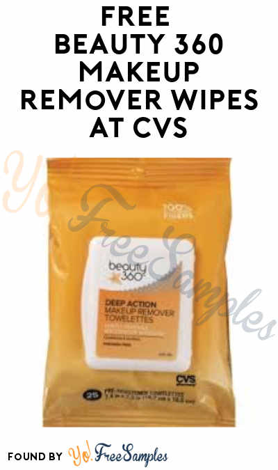 FREE Beauty 360 Makeup Remover Wipes at CVS (Clearance Price + Rewards Card Required)