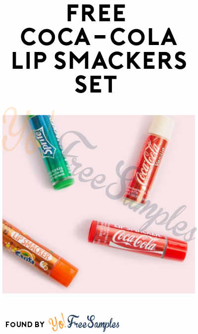 FREE Coca-Cola Lip Smackers Lipgloss Set (Product Codes Required)