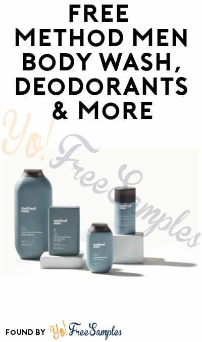 FREE Method Men Body Wash, Deodorants & More (Refer Friends)