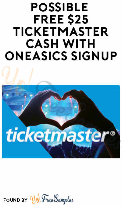 Possible FREE $25 Ticketmaster Cash With OneASICS Signup