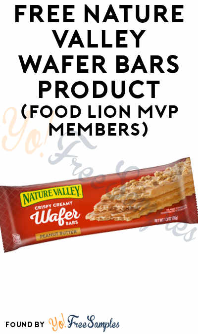 FREE Nature Valley Wafer Bars Product (Food Lion MVP Members)