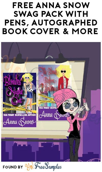 FREE Anna Snow Swag Pack with Pens, Autographed Book Cover & More