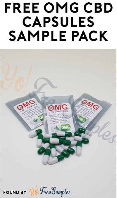 FREE OMG CBD Capsules Sample Pack