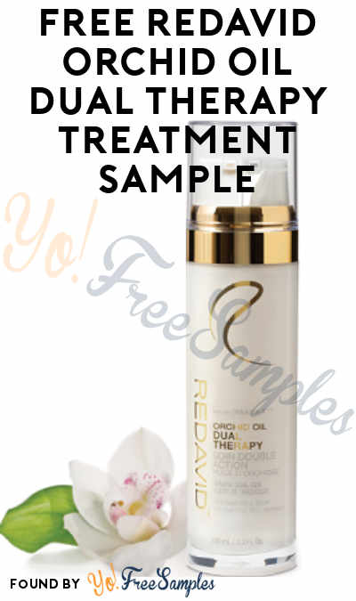 FREE REDAVID Orchid Oil Dual Therapy Treatment Sample
