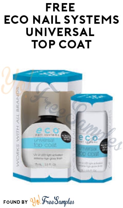 FREE Eco Nail Systems Universal Top Coat (Beauty License Required)