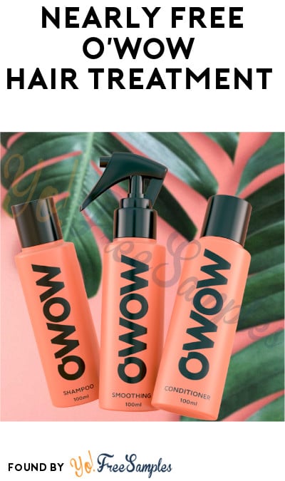 Nearly FREE O’wow Home Hair Treatment (Refer A Friend + Shipping Excluded)
