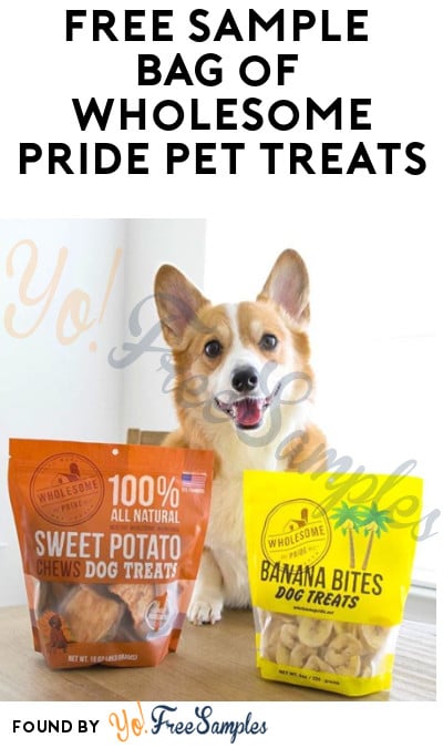 FREE Sample Bag of Wholesome Pride Pet Treats (Instagram App Required)