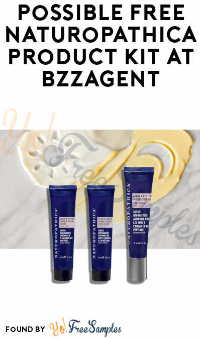 Possible FREE Naturopathica Product Kit At BzzAgent